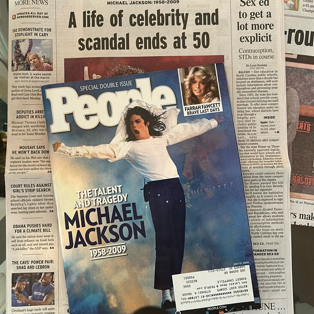 People Magazine - The Talent and Tragedy - Michael Jackson